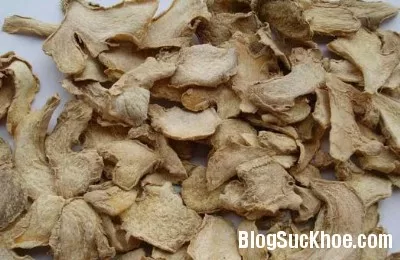Vị thuốc đa năng từ gừng khô