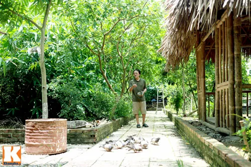 Tham quan nông trang 10.000m2 của Giang Còi