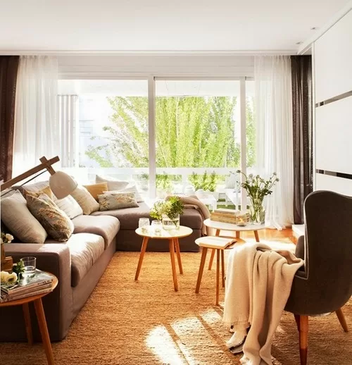 Thiết kế sắc thu dịu dàng vào căn hộ vợ chồng trẻ