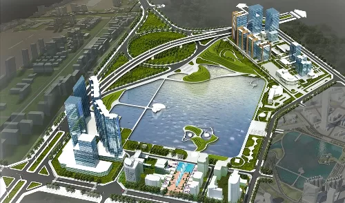 Hà Nội sắp có công viên, hồ điều hòa rộng 32ha