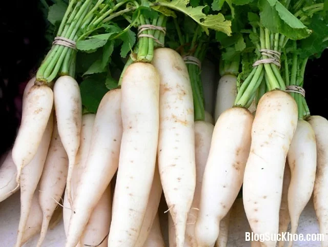 Chữa bệnh với củ cải