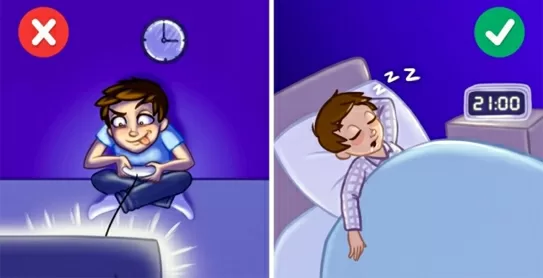Những thói quen làm vào buổi tối có hại đối với sức khỏe của bạn