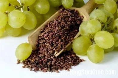 Công dụng chống lão hóa tuyệt vời của hạt nho