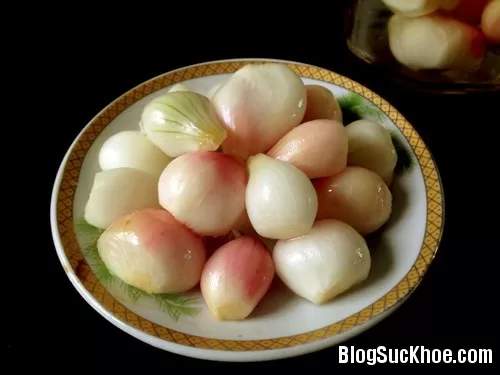 Lợi ích của hành trong cỗ Tết