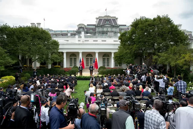 Tham quan Vườn Hồng nổi tiếng trong nơi ở của gia đình Obama