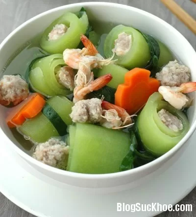 10 món canh từ bí đao tốt cho sức khỏe