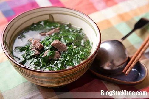 Món ăn thuốc từ tề thái