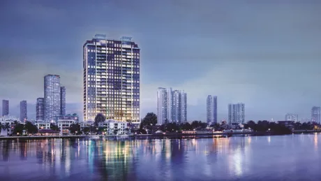 Bên trong khu căn hộ hạng sang mới nhất bên sông Sài Gòn