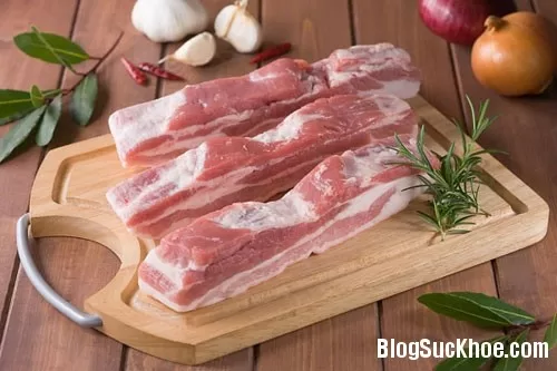 Các loại thực phẩm không nên ăn cùng thịt lợn