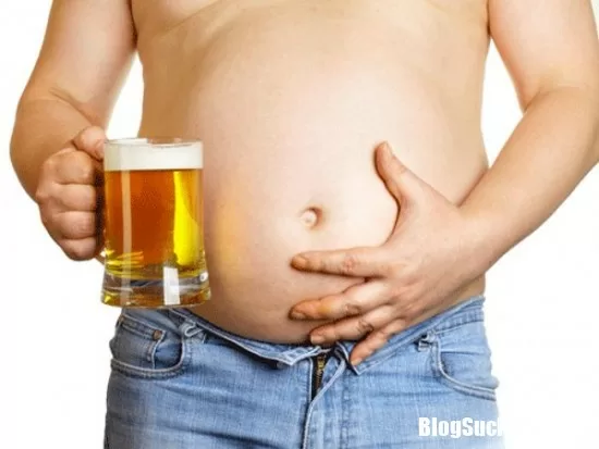 Béo bụng do bia mang nguy cơ mắc bệnh cao