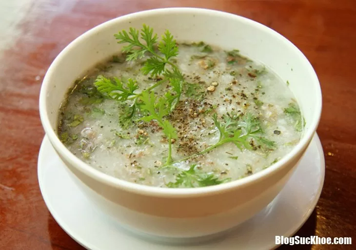 Món cháo bồi bổ có tác dụng chữa cận thị