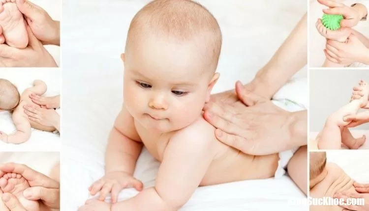 Tất cả những bài massage trẻ sơ sinh đơn giản nhất phụ huynh cần biết