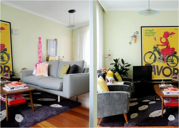 Thiết kế và trang trí nhà rực rỡ sắc màu theo phong cách Midcentury đón năm mới