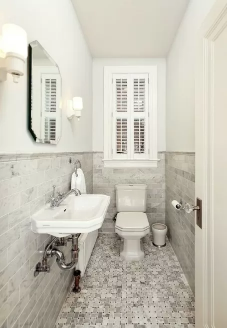 Hóa giải bài toán diện tích cho phòng tắm nhỏ hẹp